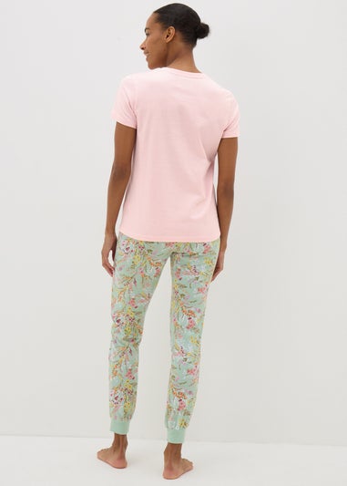 Sage Green Ditsy Floral Pyjama Set