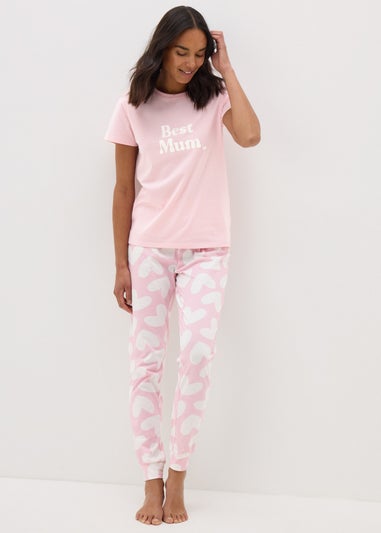 Pink Best Mum Pyjama Set