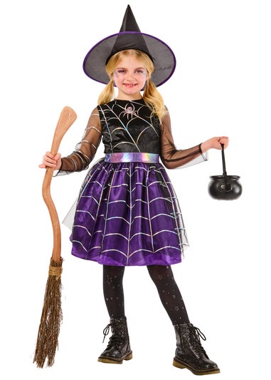 Rubies Kids Cobweb Witch Costume (3-8 Yrs)