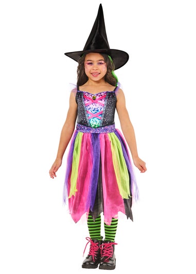 Rubies Kids Bright-Night Witch Costume (3-8 Yrs)