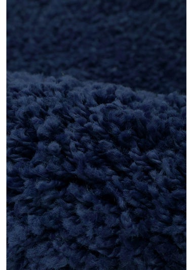 Homemaker Jazz Shaggy Navy Rug