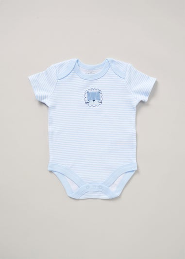 Rock a Bye Baby Light Blue Cotton 5-Piece Gift Set