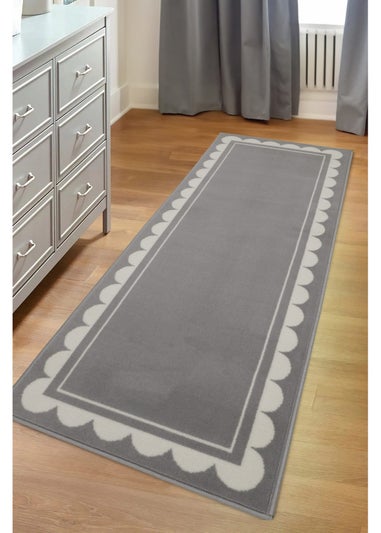 Homemaker Scallop Grey Runner