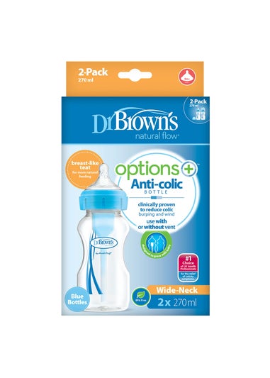 Dr Brown Blue Bottle FC 2 pcs (270 ML)