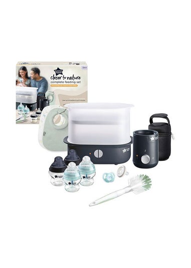 Tommee Tippee Black Complete Feeding Kit