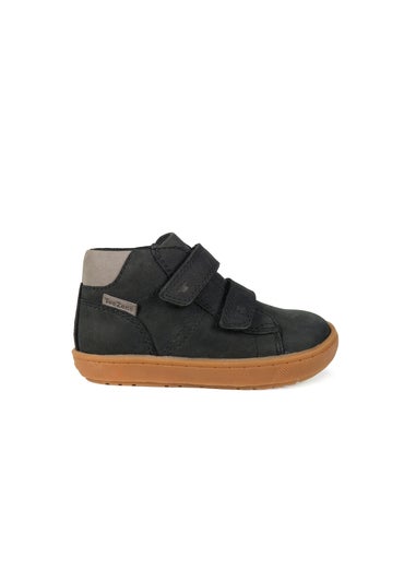 ToeZone Boys Black Grayson Nubuck Rip Tape Boot (Younger 4 - Younger 10)