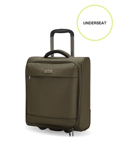 Rock Grey Green Paris Suitcase
