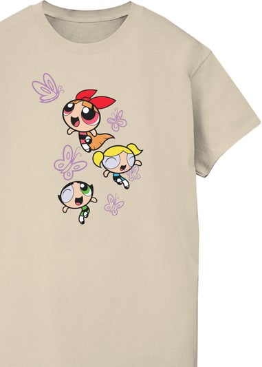 The Powerpuff Girls Sand Butterflies Boyfriend Fit T-Shirt