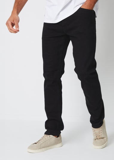 Threadbare Black Slim Fit Jeans With Stretch