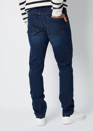 Threadbare Blue Slim Fit Jeans With Stretch