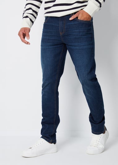 Threadbare Blue Slim Fit Jeans With Stretch