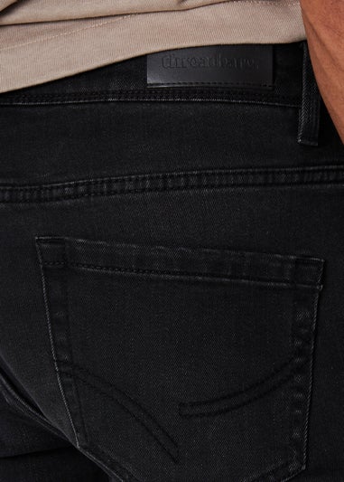 Threadbare Grey Slim Fit Jeans With Stretch