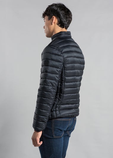 Tokyo Laundry Black Fleece Lined Padded Jacket