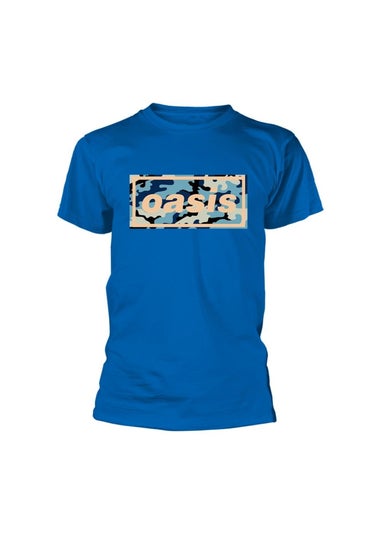 Oasis Blue Camo Logo T-Shirt