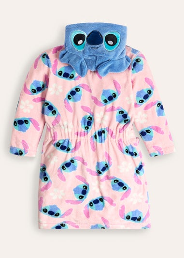 Stitch Girls Fleece Dressing Gown