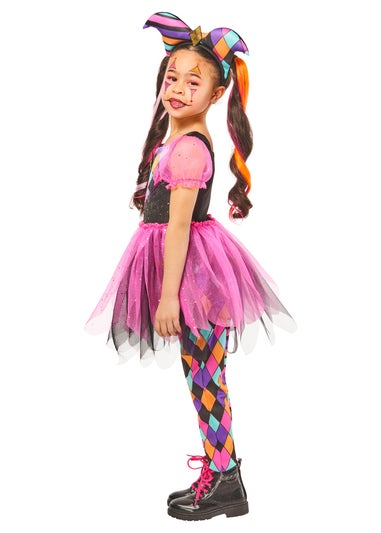 Rubies Kids Harlequin Girl Costume (3-10 Yrs)