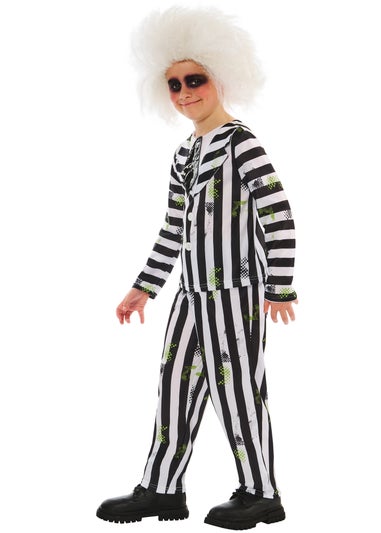 Beetlejuice Kids Costume – Includes Wig (3-10 Yrs)