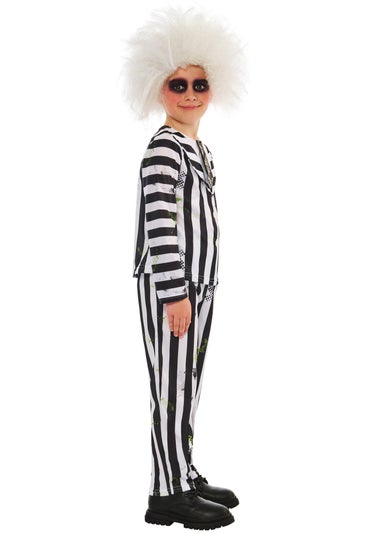 Beetlejuice Kids Costume – Includes Wig (3-10 Yrs)