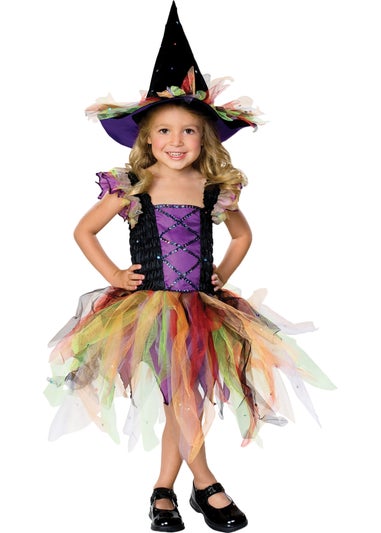 Rubies Kid's Glitter Witch Costume (3-8 Yrs)