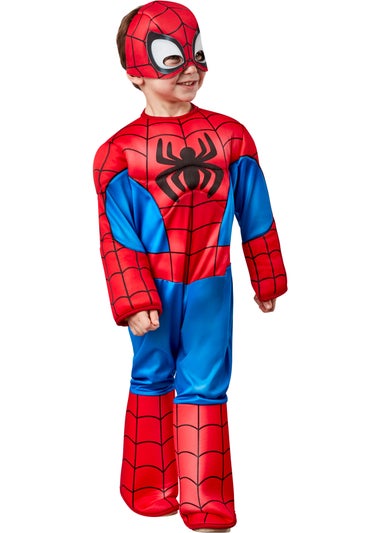 Marvel Kid's Spidey and His Amazing Friends Deluxe Spider-Man Costume (2-4 Yrs)