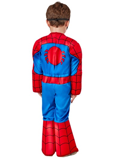 Marvel Kid's Spidey and His Amazing Friends Deluxe Spider-Man Costume (2-4 Yrs)