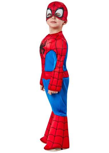 Marvel Kid's Spidey and His Amazing Friends Deluxe Spider-Man Costume (2-4 Yrs)