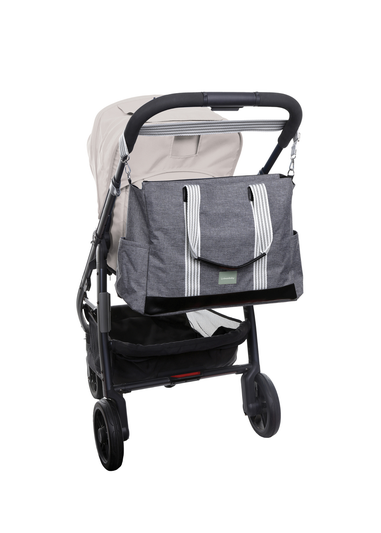 Dreambaby Grey Carry-All Tote Bag With Changing Mat