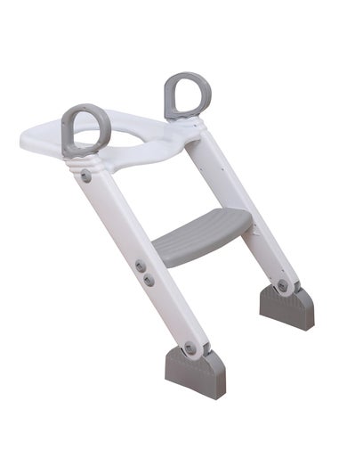 Dreambaby Grey/White Step-Up Toilet Trainer Ladder