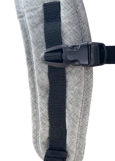 Dreambaby Grey Oxford Heavy-Duty Fabric 3-Way Facing Baby Carrier