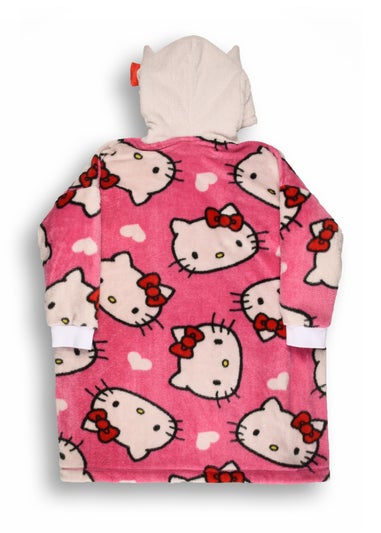 Hello Kitty Ladies Hooded Blanket