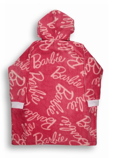 Barbie Girls Pink Hooded Blanket