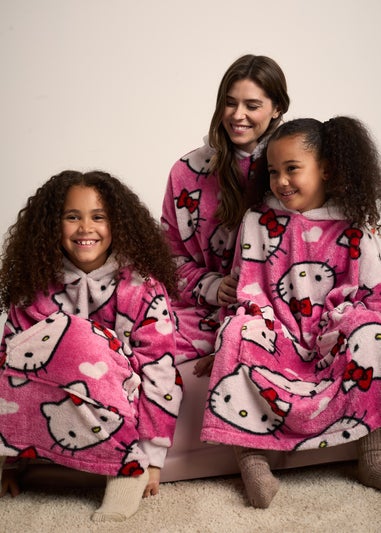 Hello Kitty Girls Hooded Blanket