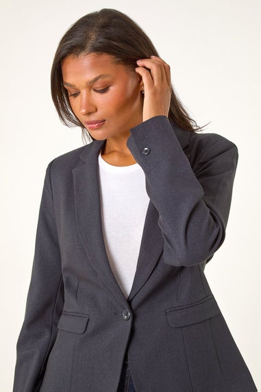 Roman Midnight Blue Tailored Single Breasted Blazer