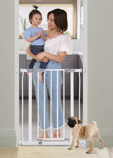 Dreambaby White Ava Slimline Safety Gate