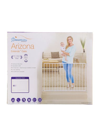 Dreambaby White Arizona 2-Panel Extenda-Gate