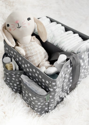 Dreambaby Grey Nappy Organiser & Storage Caddy