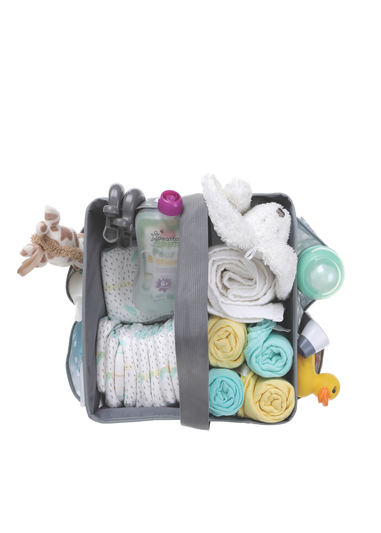 Dreambaby Grey Nappy Organiser & Storage Caddy