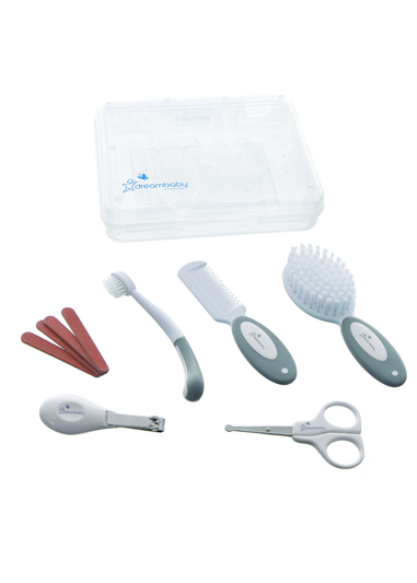 Dreambaby Grey Essentials Deluxe Baby Hygiene Kit 10pc