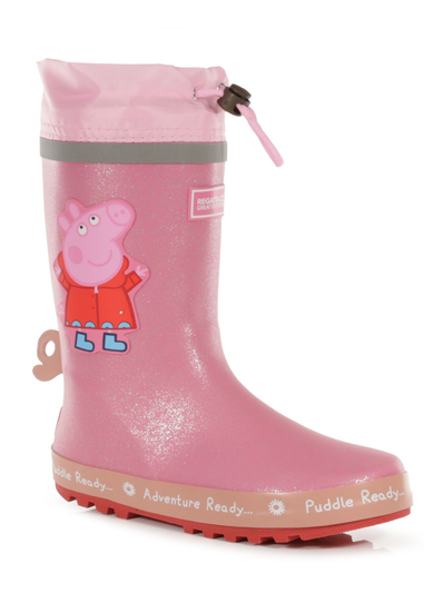 Regatta Candy Pink Peppa Pig Puddle Welly