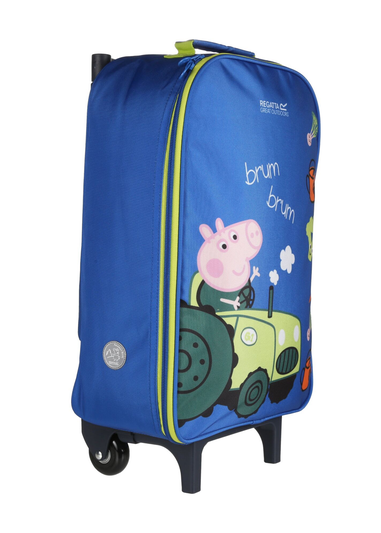 Regatta Blue Peppa Pig Wheeled Bag