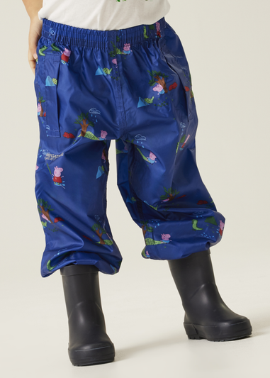 Regatta Midnight Blue Peppa Pack It Over Trousers