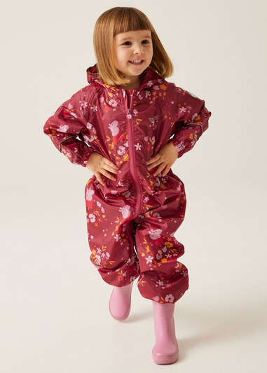 Regatta Vintage Pink Peppa Pobble Puddlesuit