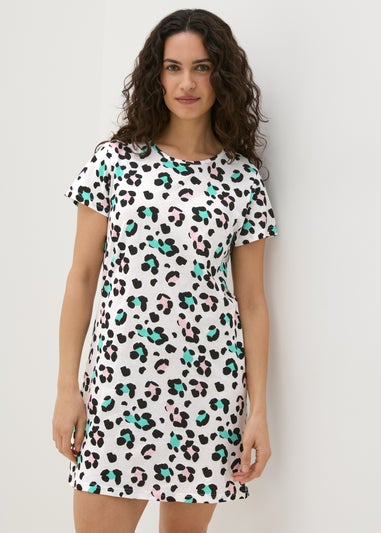 Cream Leopard Print Nightie