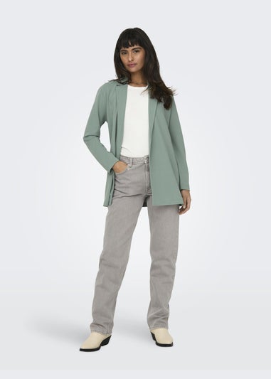 JDY Green Geggo Ruched Blazer