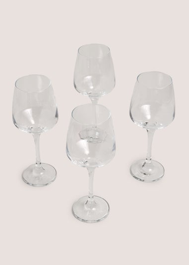 4 Pack Luna Wine Glasses