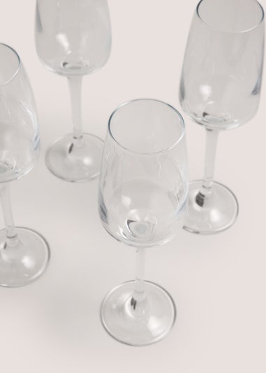 4 Pack Luna Champagne Flutes