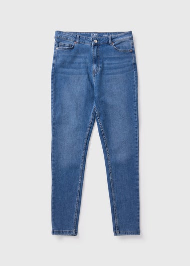 Mid Wash April Skinny Jeans