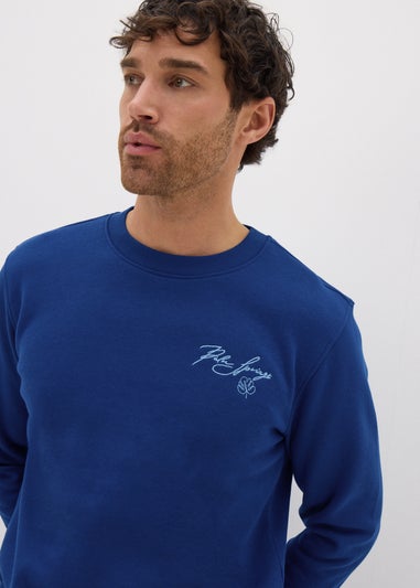 Blue Palm Springs Sweatshirt