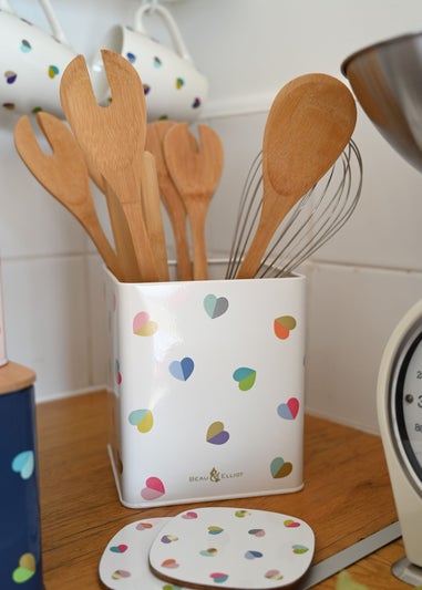 Beau & Elliot Confetti Bread Bin and Utensil Pot