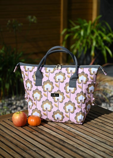 Beau & Elliot Pink Boho Luxury Lunch Bag